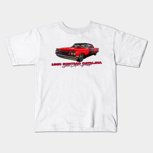 1960 Pontiac Catalina Sport Coupe Hardtop Kids T-Shirt by Gestalt Imagery